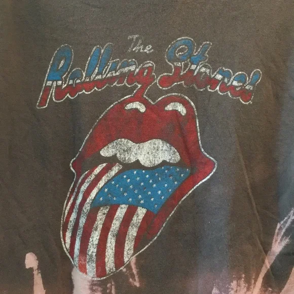 Vintage Bleached Rolling Stones band t shirt - Picture 4 of 7